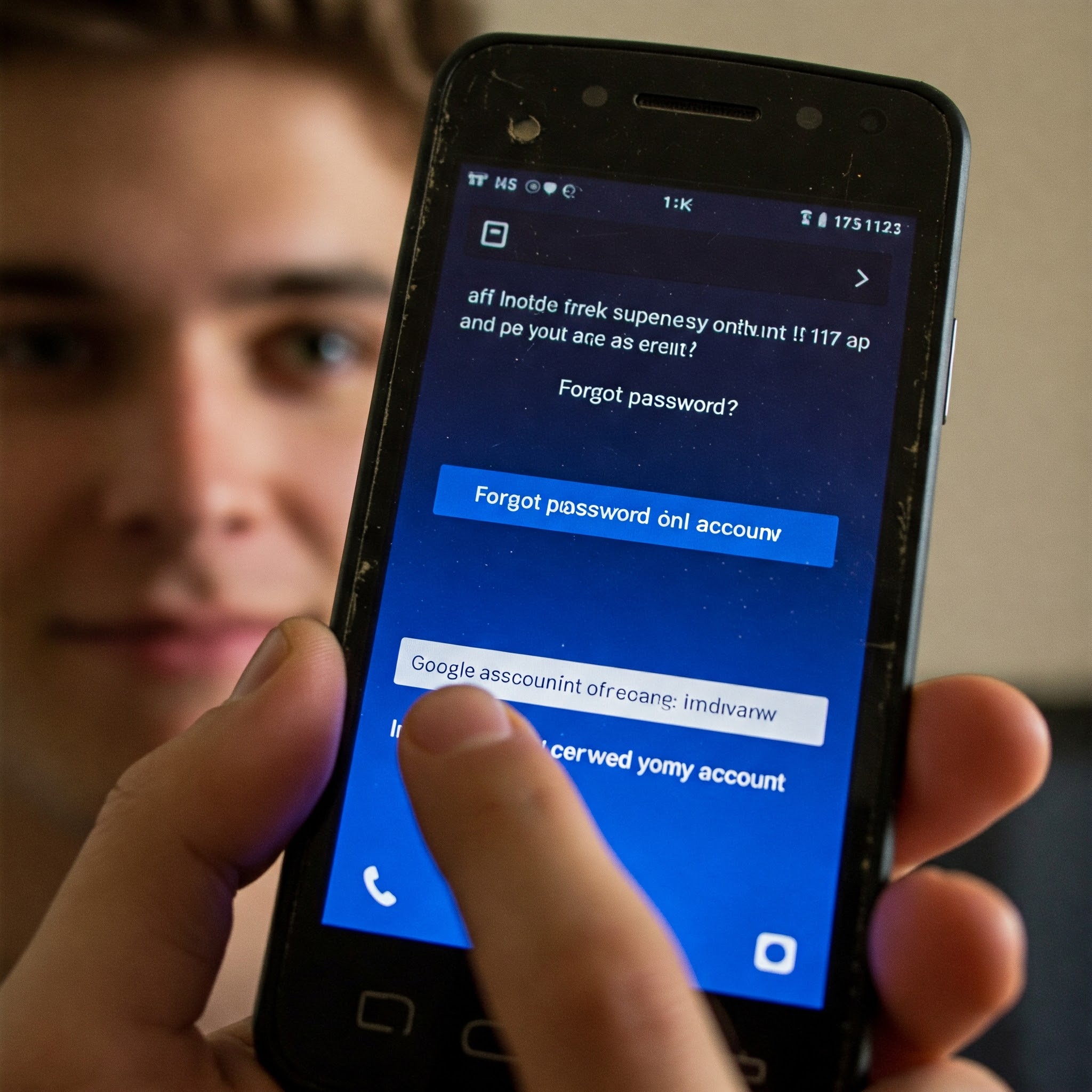  Usare l’Opzione 'Password Dimenticata' (Android 4.4 o Inferiore)